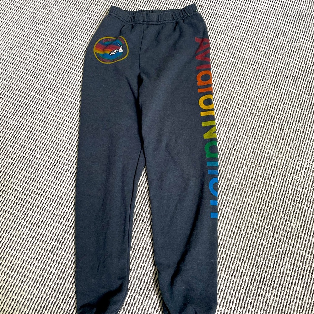 Kids aviator nation size 12 sweatpants